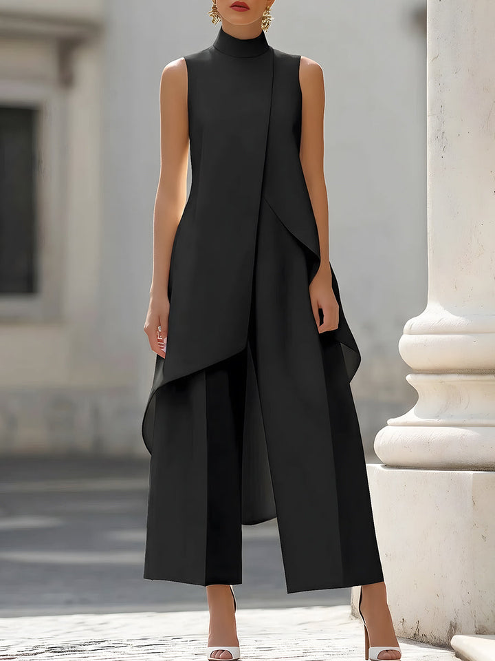 Carlie | Elegant Drop Lång Jumpsuit