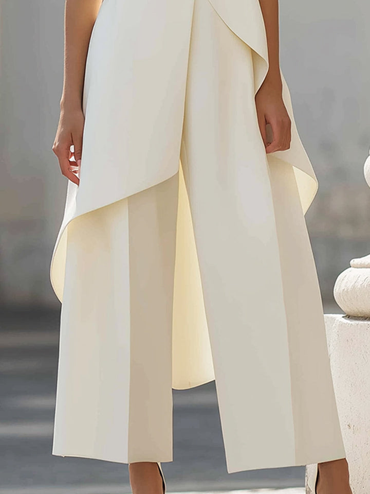 Carlie | Elegant Drop Lång Jumpsuit