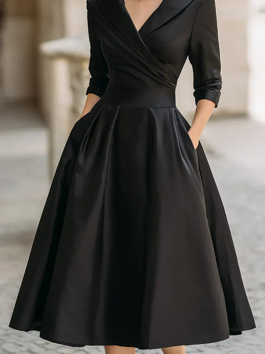 Kara | Elegant Satinklänning