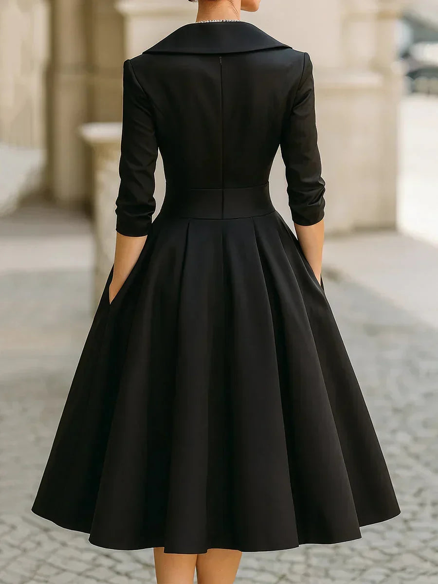 Kara | Elegant Satinklänning
