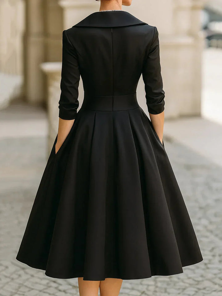 Charlize | Elegant Satin Klänning