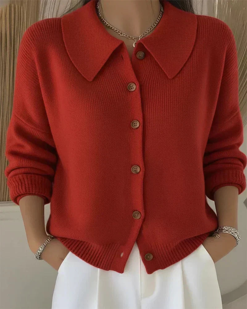Vespera | Knappkrage Cardigan