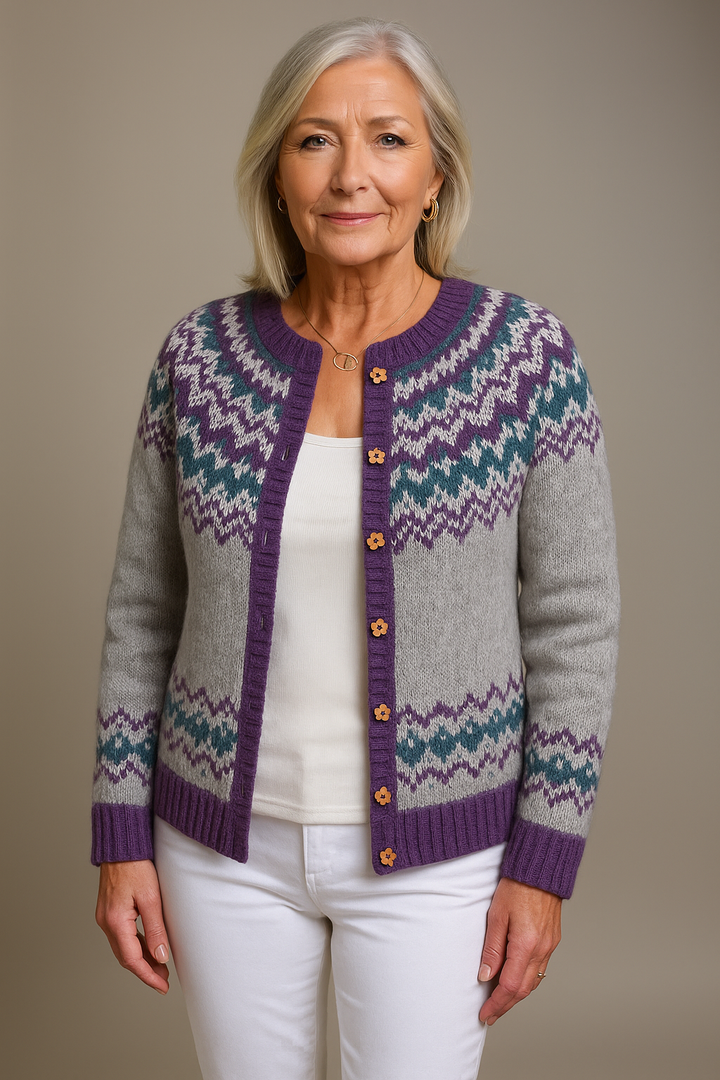 Naomie | Vintage Isländsk Cardigan
