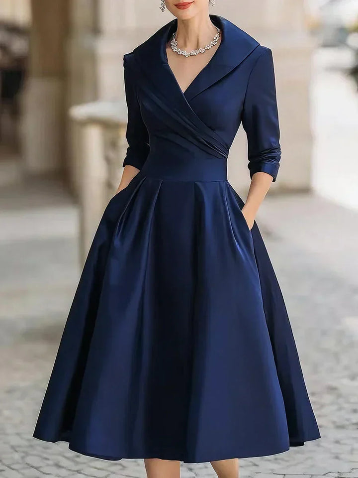 Kara | Elegant Satinklänning