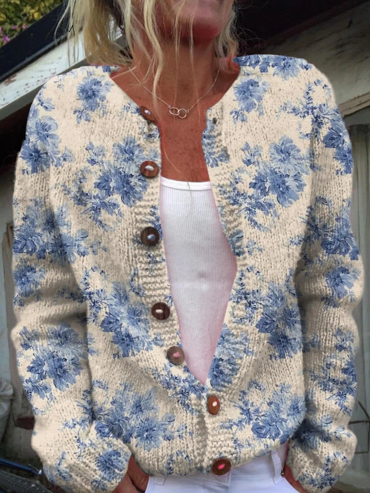 Daysie | Vintage Stickad Kofta