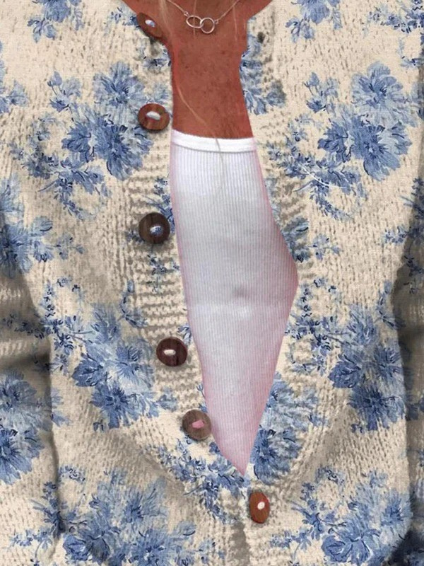 Daysie | Vintage Stickad Kofta