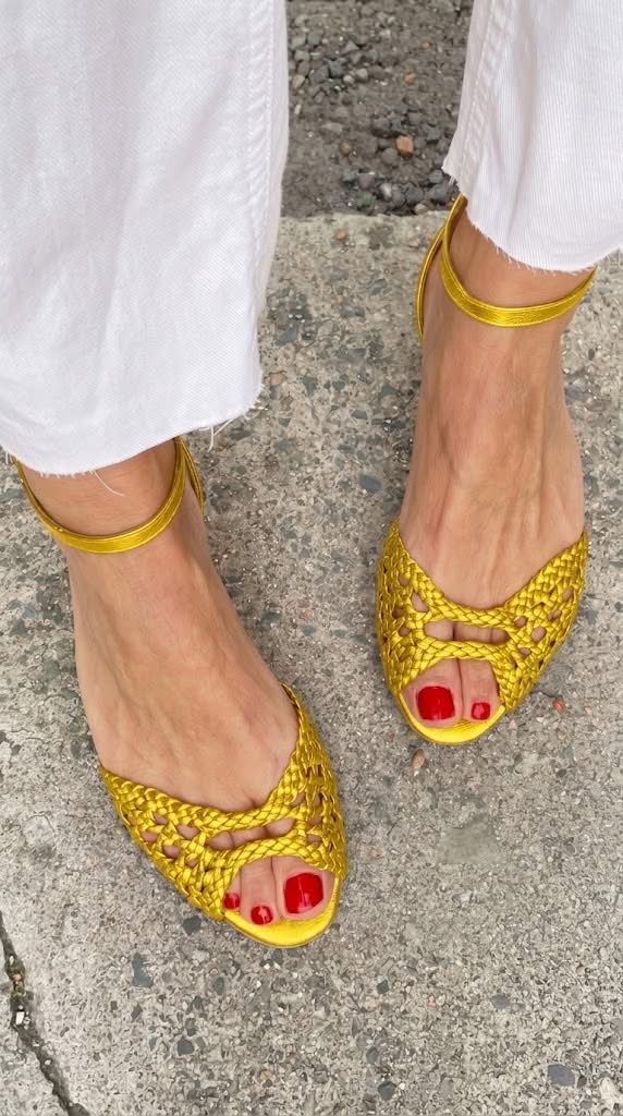 Isadora | Fina vävda sandaler