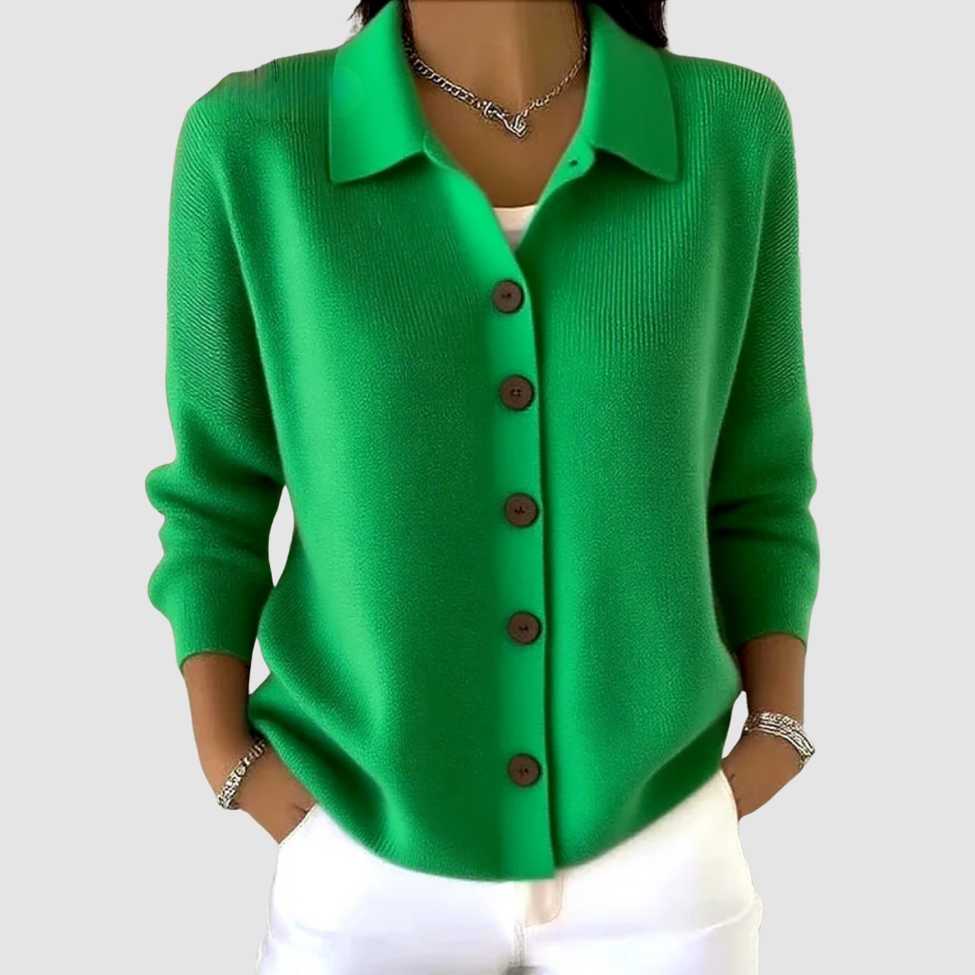 Riah | Knapp-up Stickad Cardigan