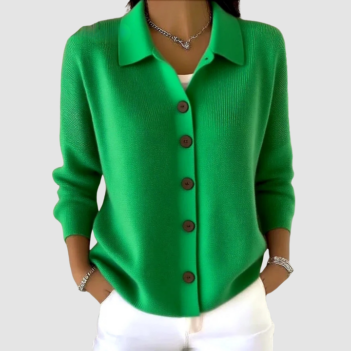 Riah | Knapp-up Stickad Cardigan