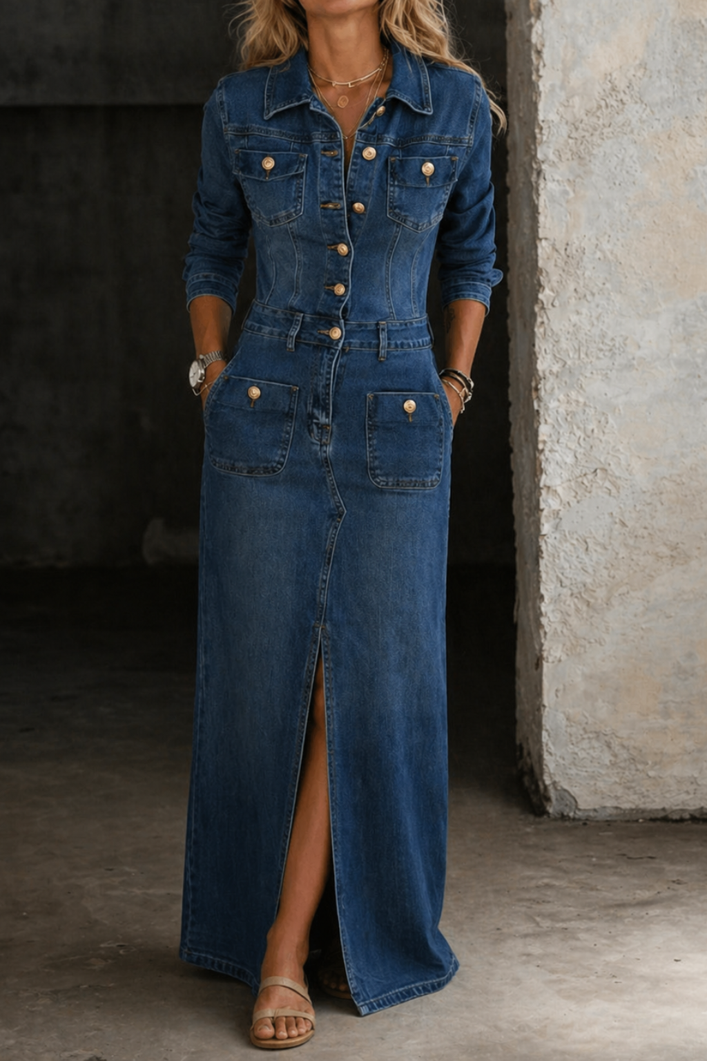 Leila | Klassisk Lätt Denim