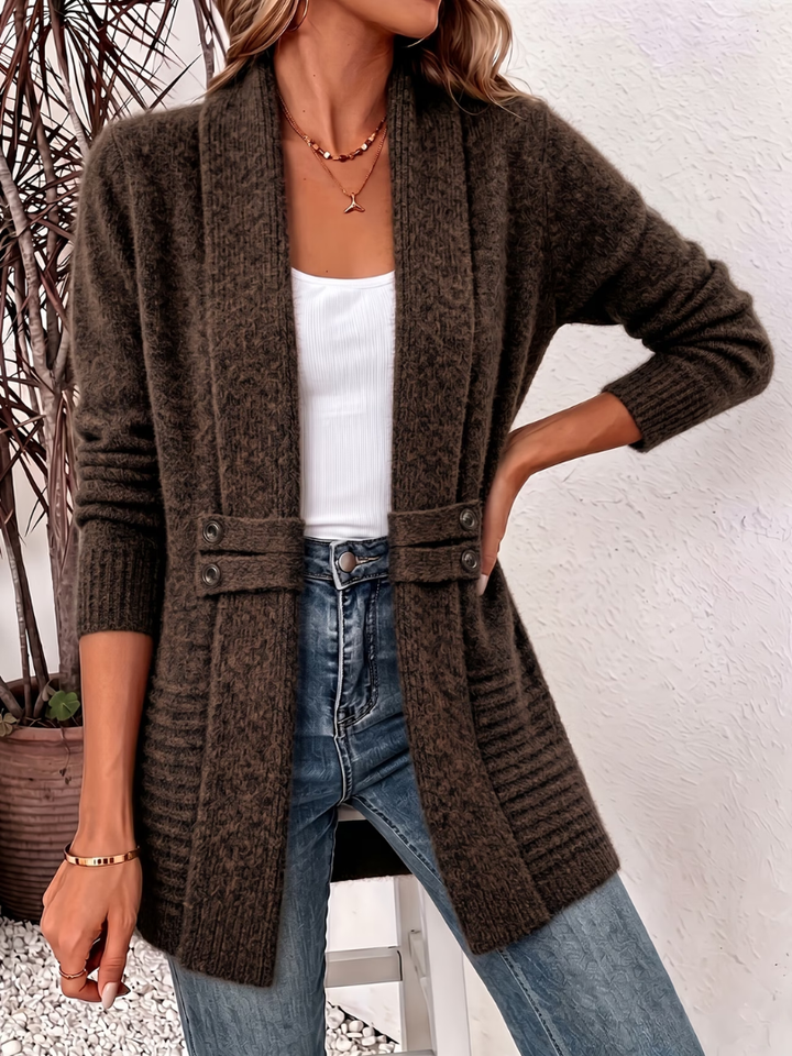 Samira | Mysig Stickad Sommar Cardigan