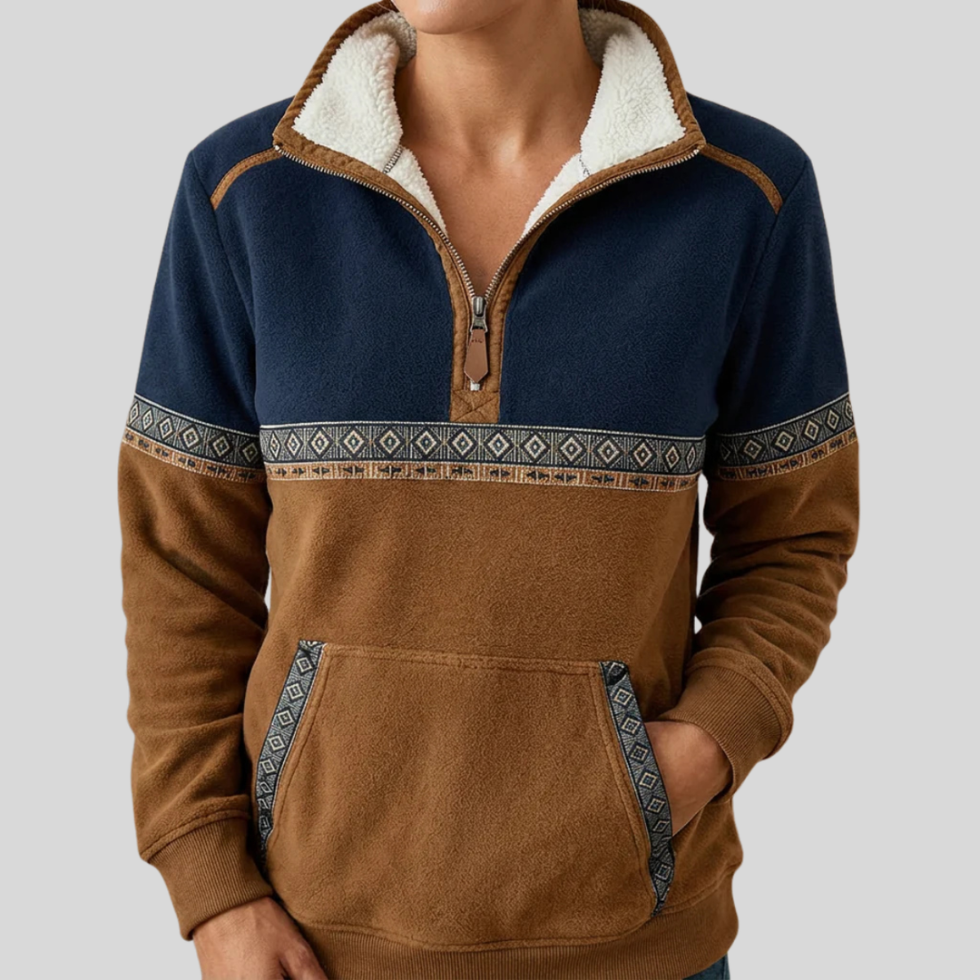 Alvette | Sherpa Krage Halvdraget Tröja