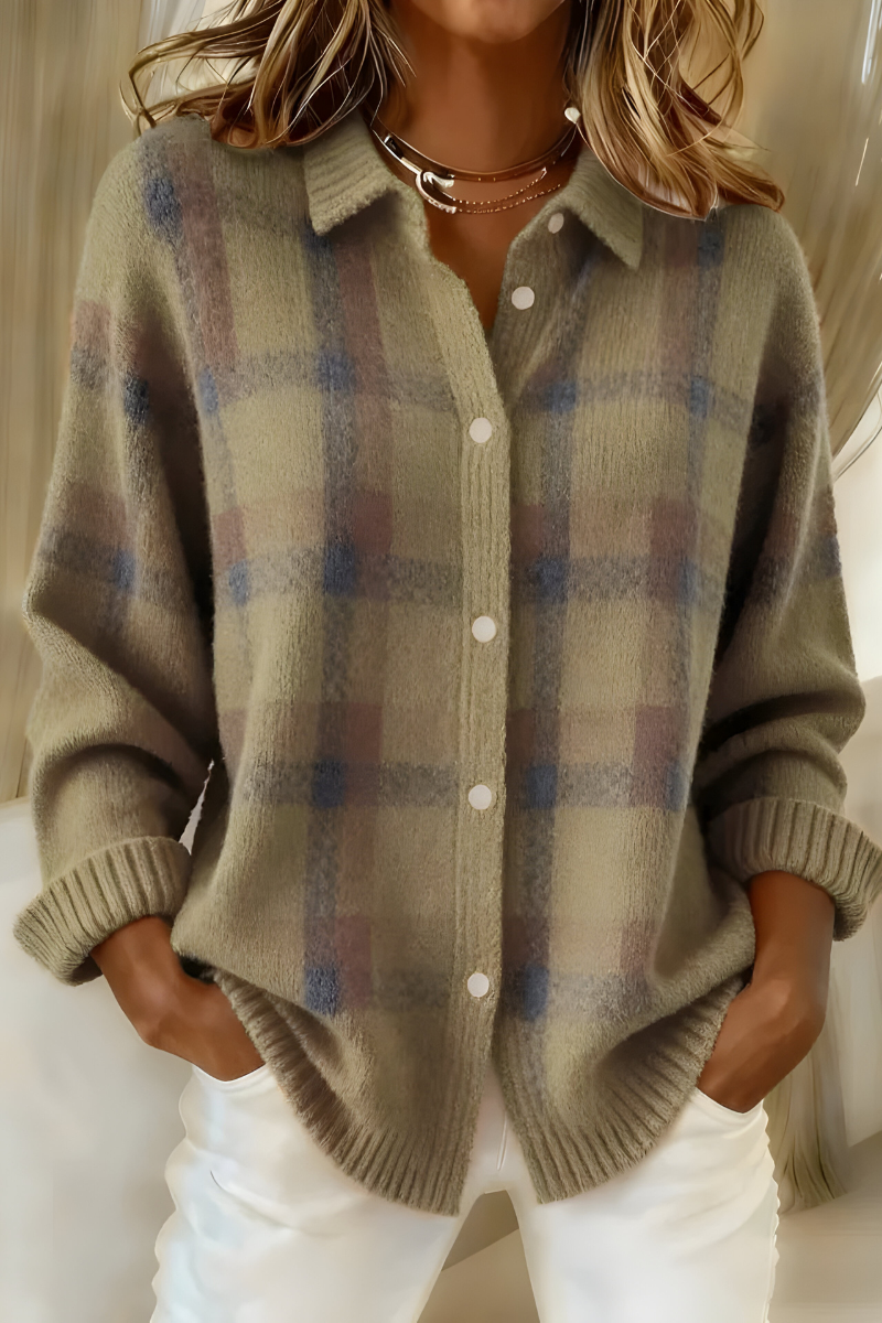 ANNA | RUTIG KNIT CARDIGAN