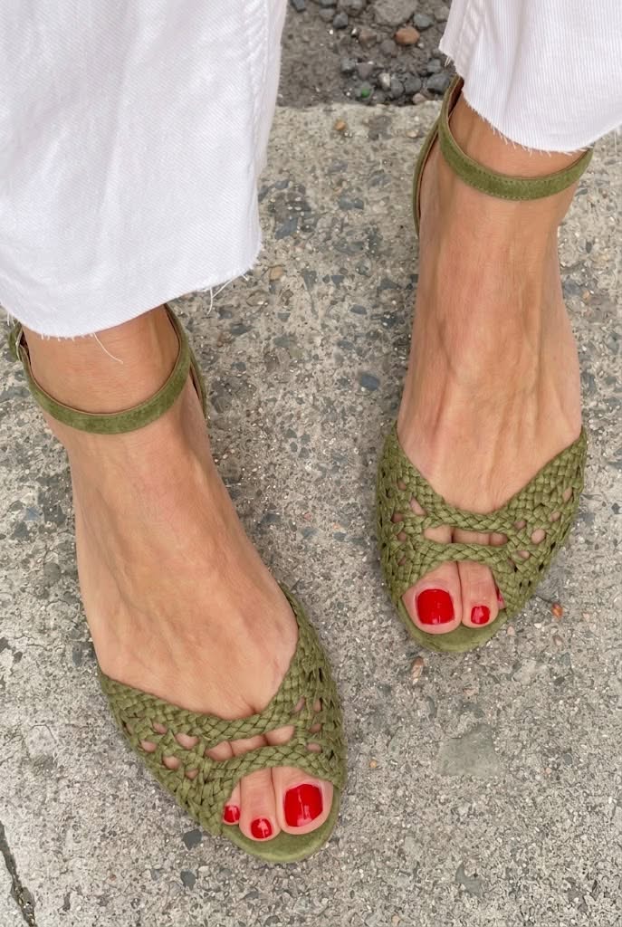 Isadora | Fina vävda sandaler