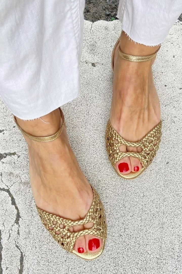 Isadora | Fina vävda sandaler