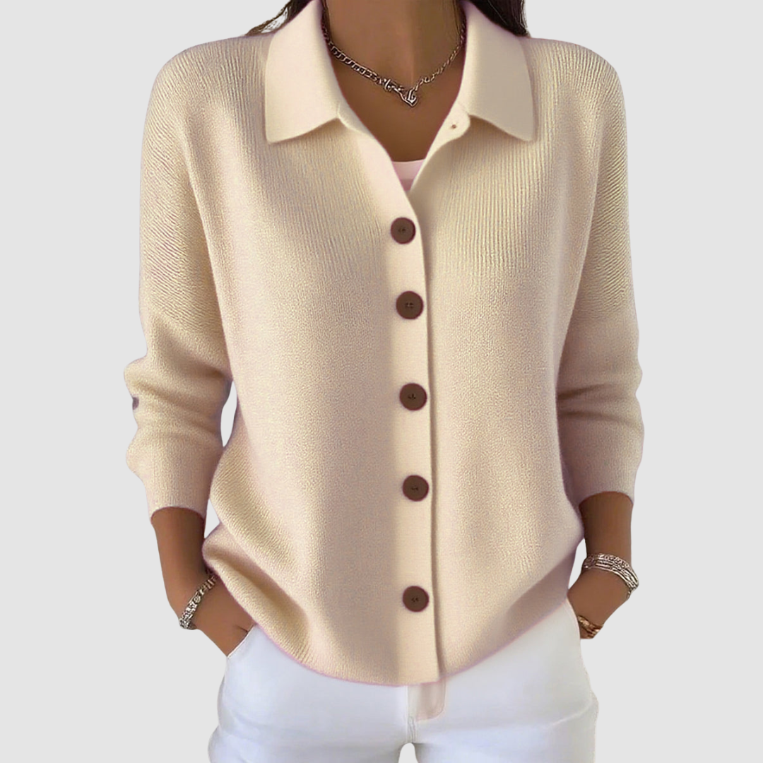 Riah | Knapp-up Stickad Cardigan