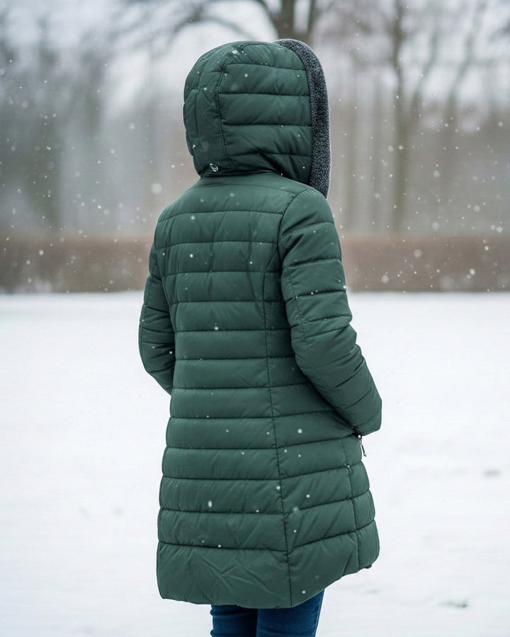 Åsa | Fleecefodrad Pufferjacka