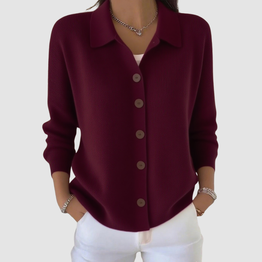 Riah | Knapp-up Stickad Cardigan