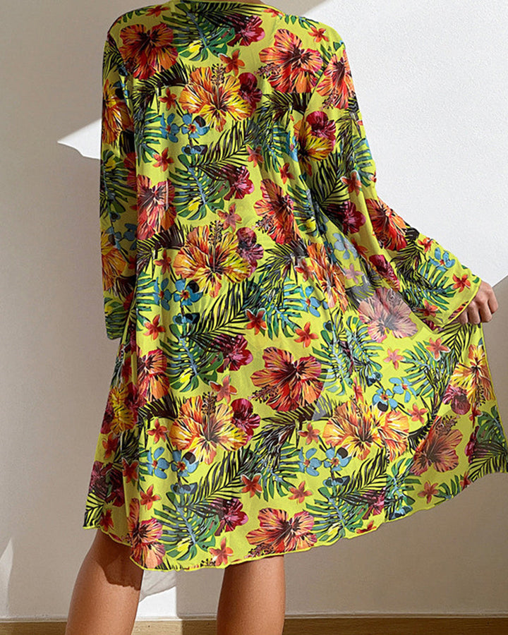 Crush | Bikini med blommig kjol