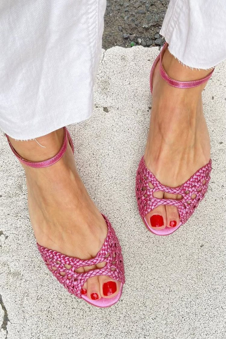 Isadora | Fina vävda sandaler
