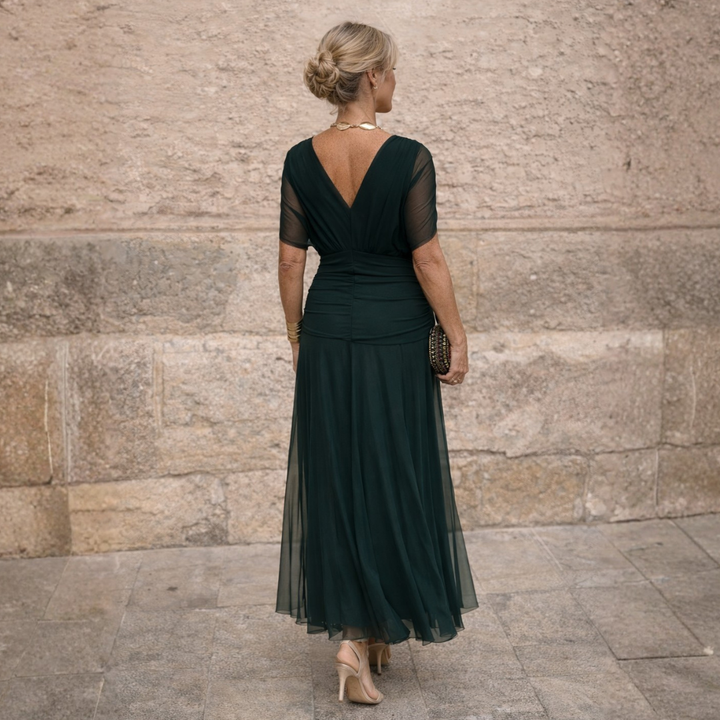 Malou | Off Shoulder Maxi Klänning