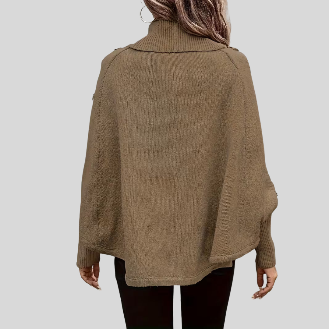 Norelle | Höghalset Kabelstickad Tröja