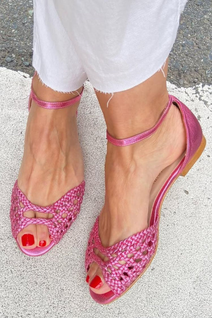 Isadora | Fina vävda sandaler