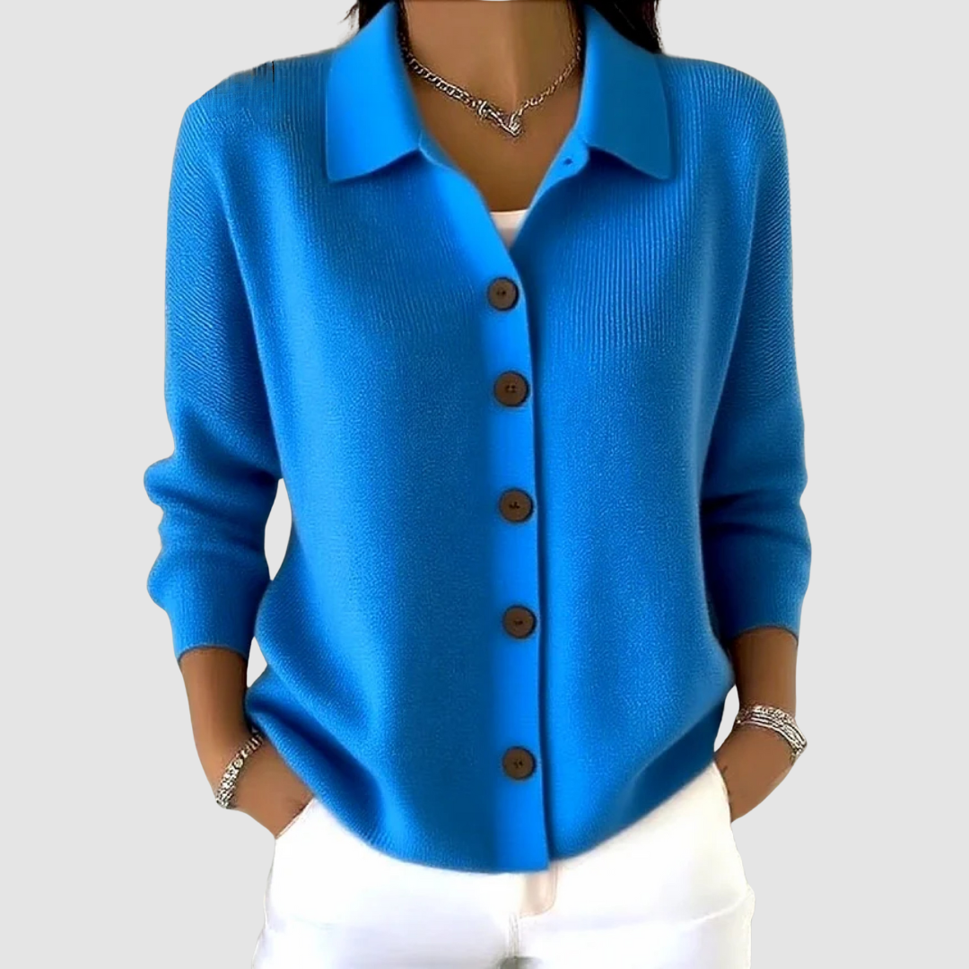 Riah | Knapp-up Stickad Cardigan