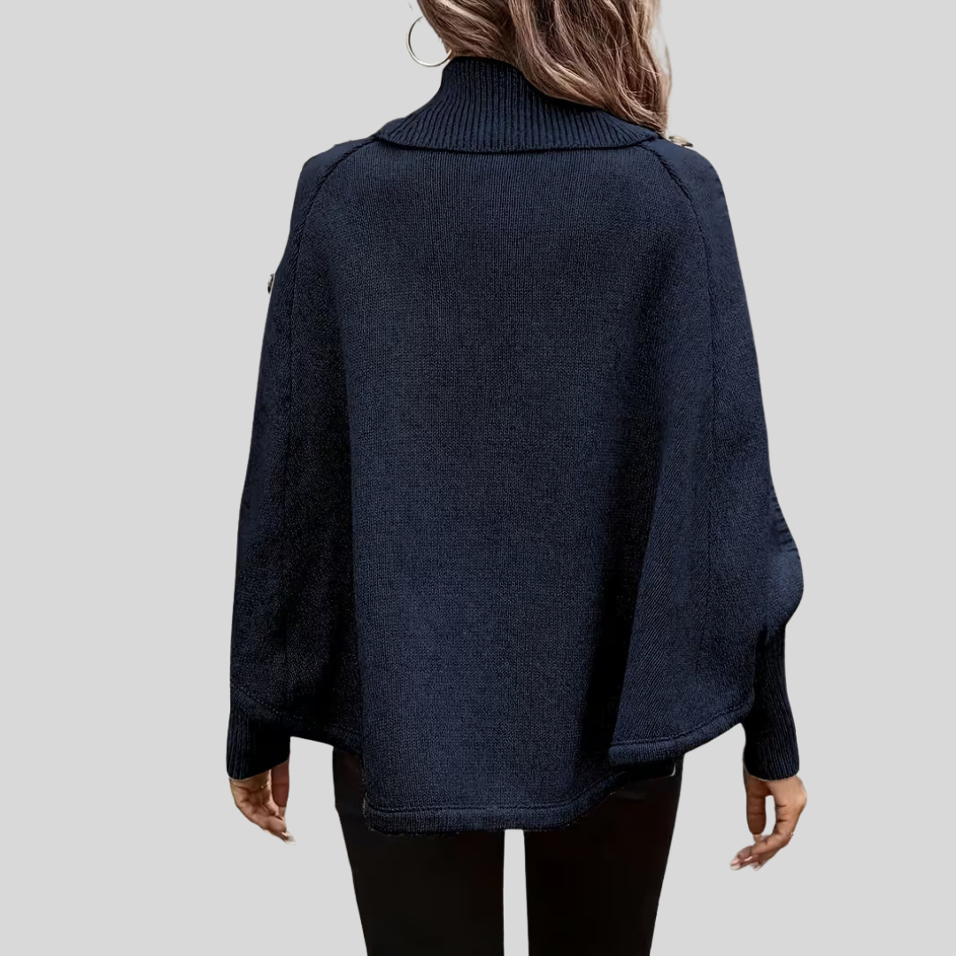 Norelle | Höghalset Kabelstickad Tröja