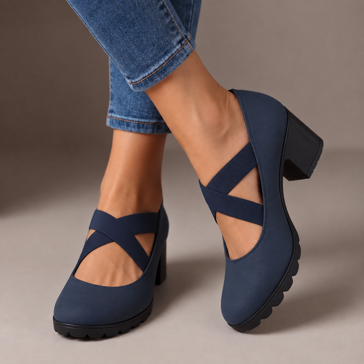 Jemima | Plattform Komfort Mary Janes