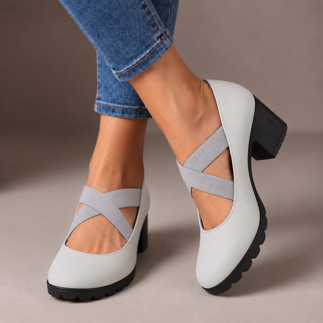 Jemima | Plattform Komfort Mary Janes
