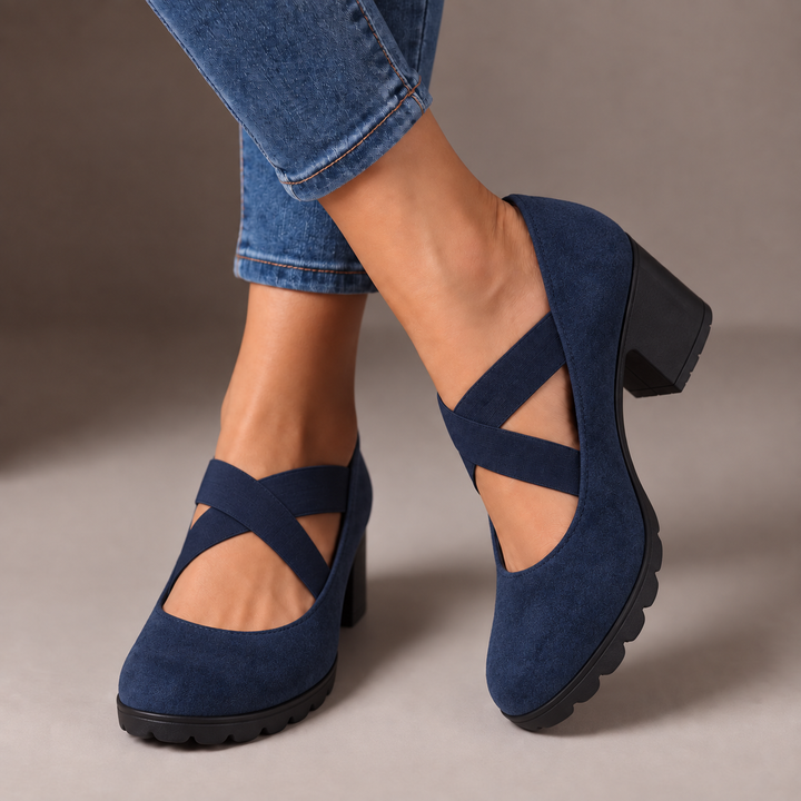 Jemima | Plattform Komfort Mary Janes