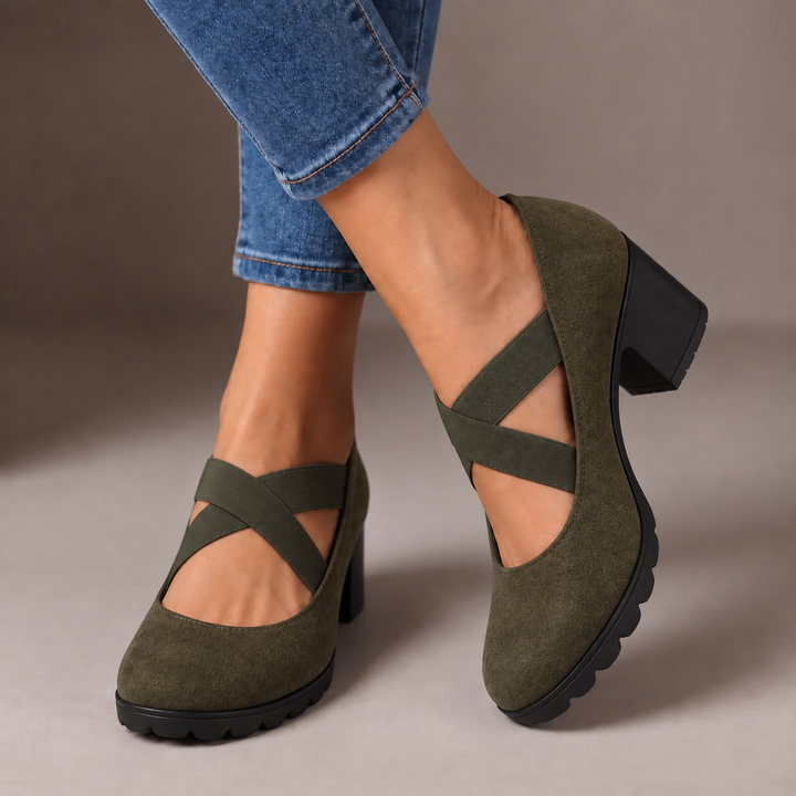 Jemima | Plattform Komfort Mary Janes