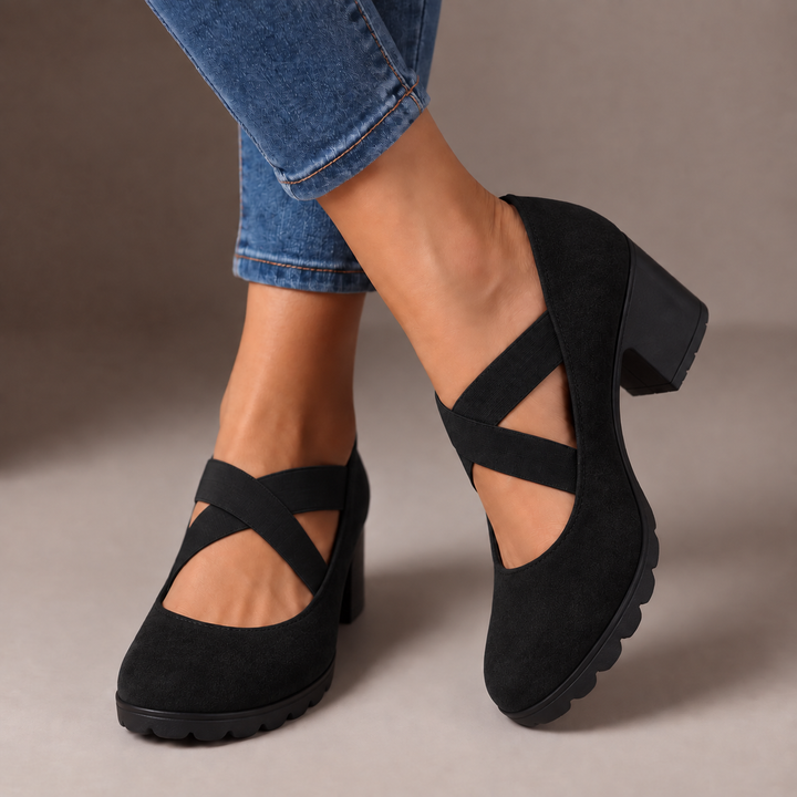 Jemima | Plattform Komfort Mary Janes