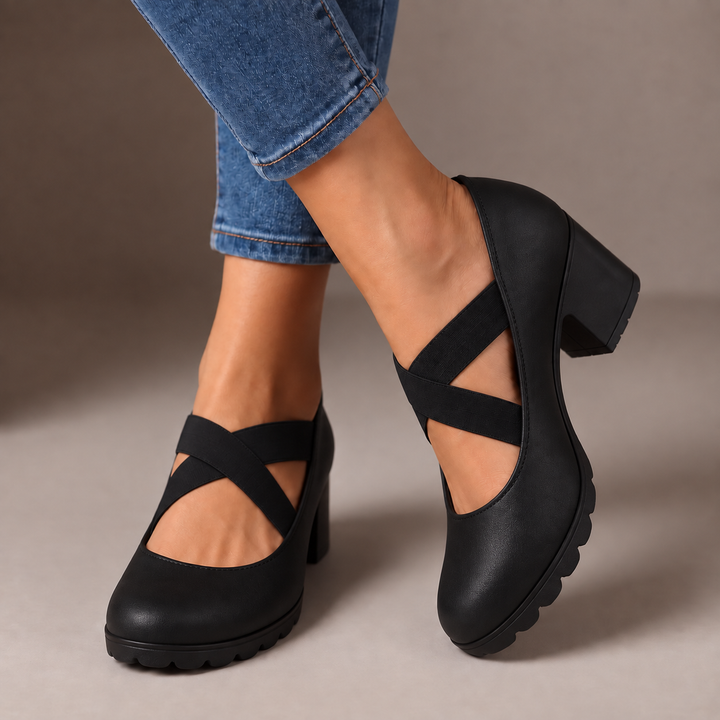 Jemima | Plattform Komfort Mary Janes