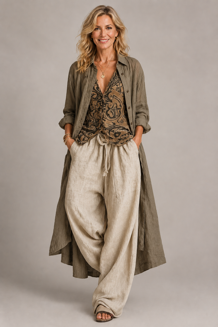 Wilma | Tre-delat Linne Set