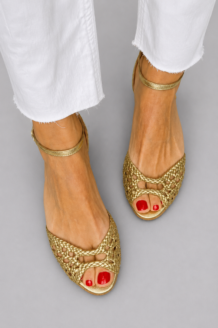 Isadora | Fina vävda sandaler