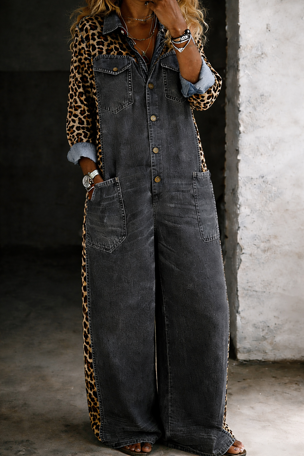 Grace | One Piece Shirt Jumpsuit