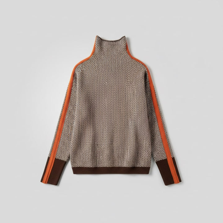 Elsie | Polokrage med Kontraststripes