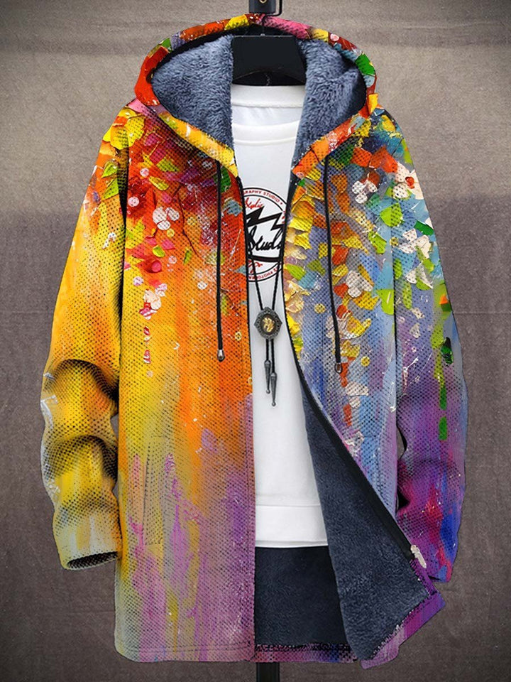 Ingrid | Lyxig konstinspirerad cardigan
