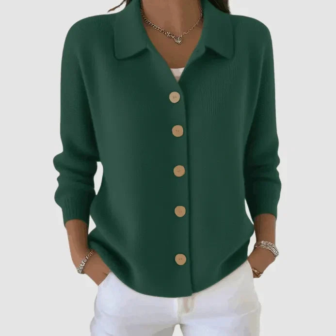Riah | Knapp-up Stickad Cardigan