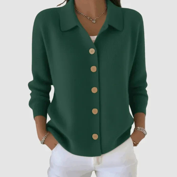 Riah | Knapp-up Stickad Cardigan