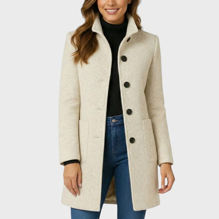 Karolin elegant kappa i beige