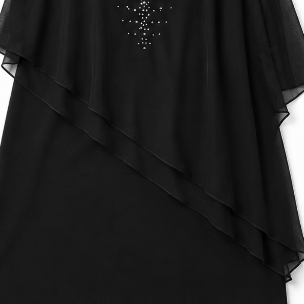 Linda | Elegant Drapad Klänning