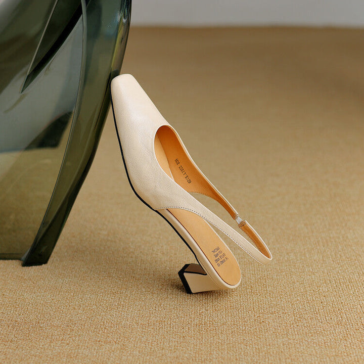 Ersa | Äkta läder Slingbacks