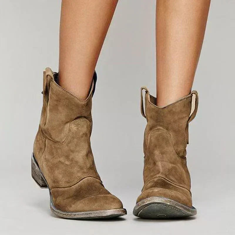 Cathrine | Suede Ortopediska Stövlar