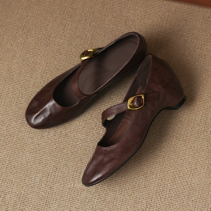 Quira | Rundtåig Mary Jane Flat
