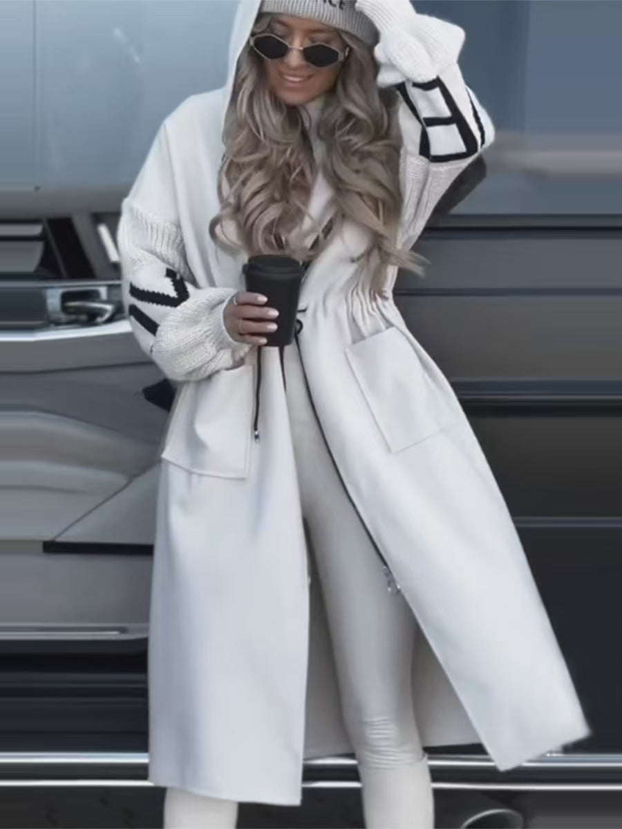 Marianne | Elegant Hooded Cardigan Mantel