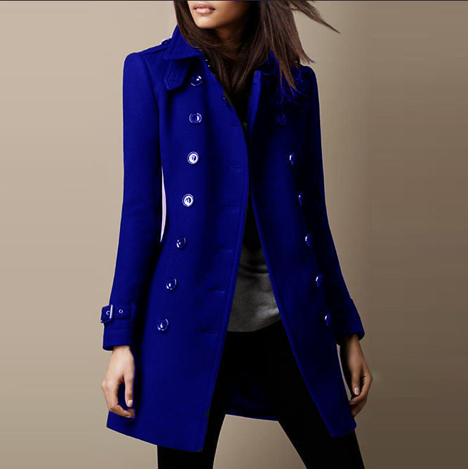 Renate | Elegant vinterkappa i ull