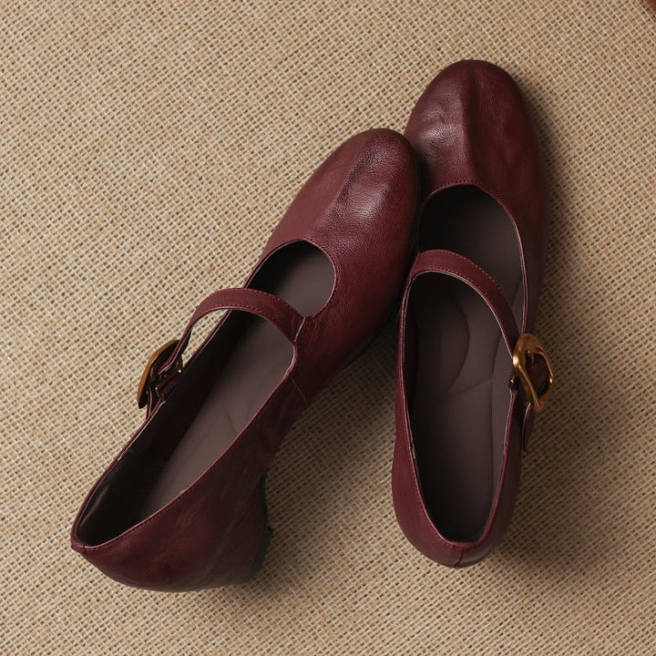 Quira | Rundtåig Mary Jane Flat